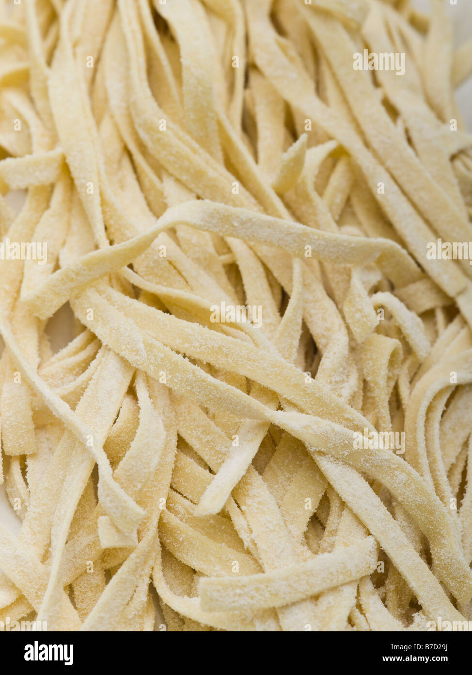 Fresh fettuccine pasta Stock Photo Alamy