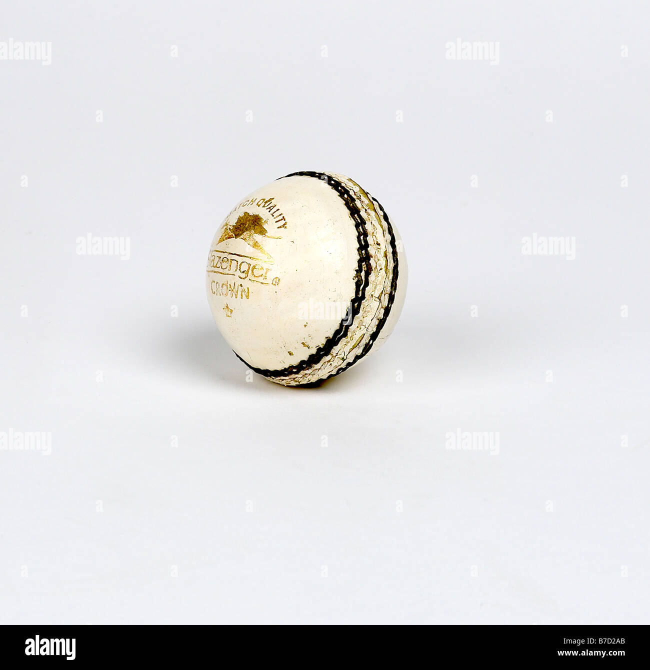 white cricket ball Stock Photo Alamy