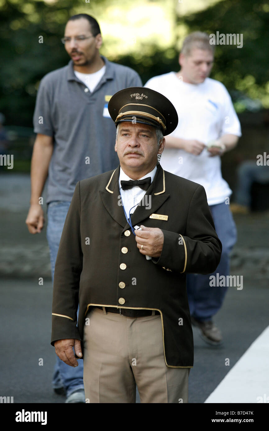 Doorman taxi hires stock photography and images Alamy