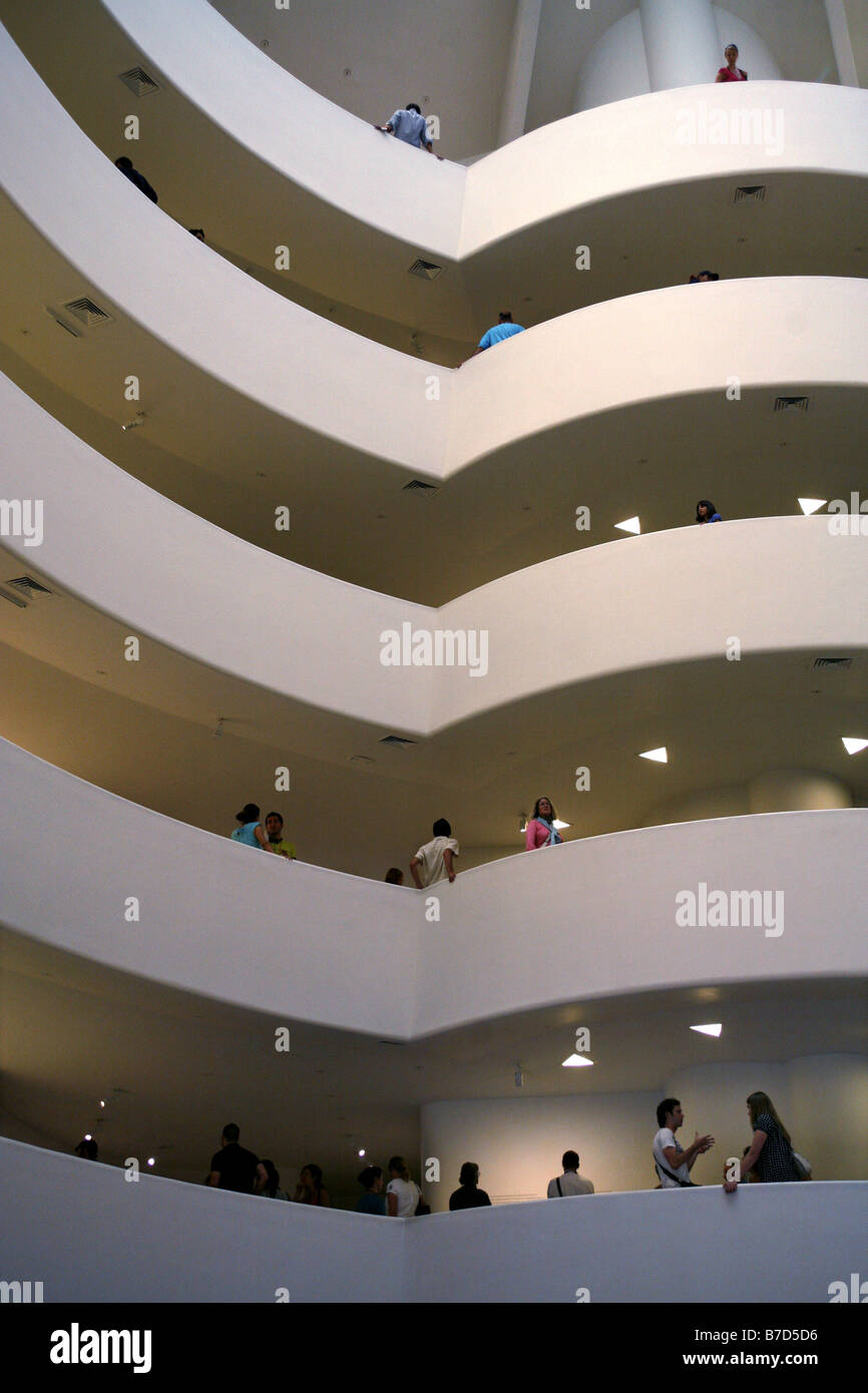 Solomon R. Guggenheim Museum, New York City, USA Stock Photo