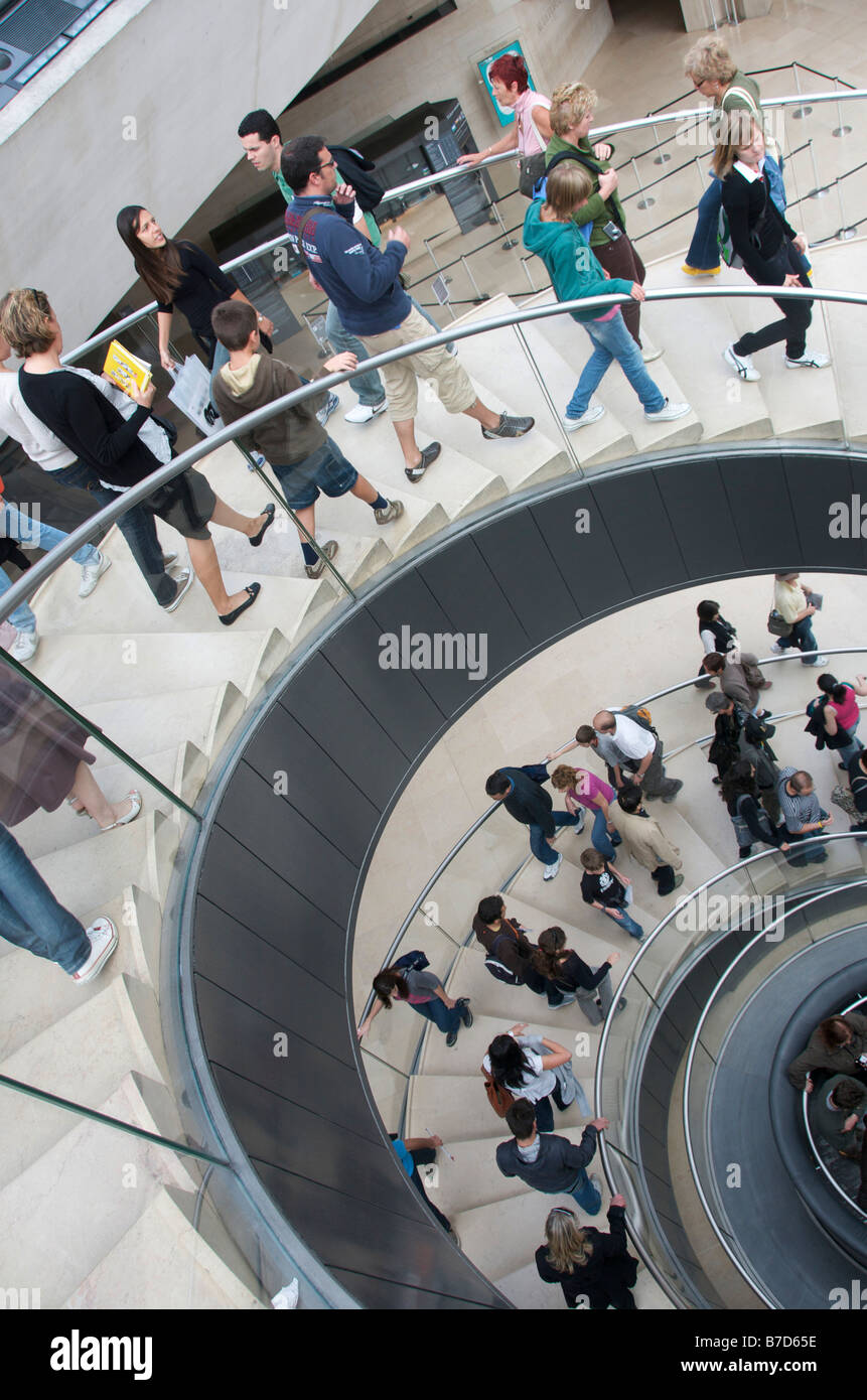 Stairs in Louvre Museum, Paris, France, Europe Stock Photo Alamy