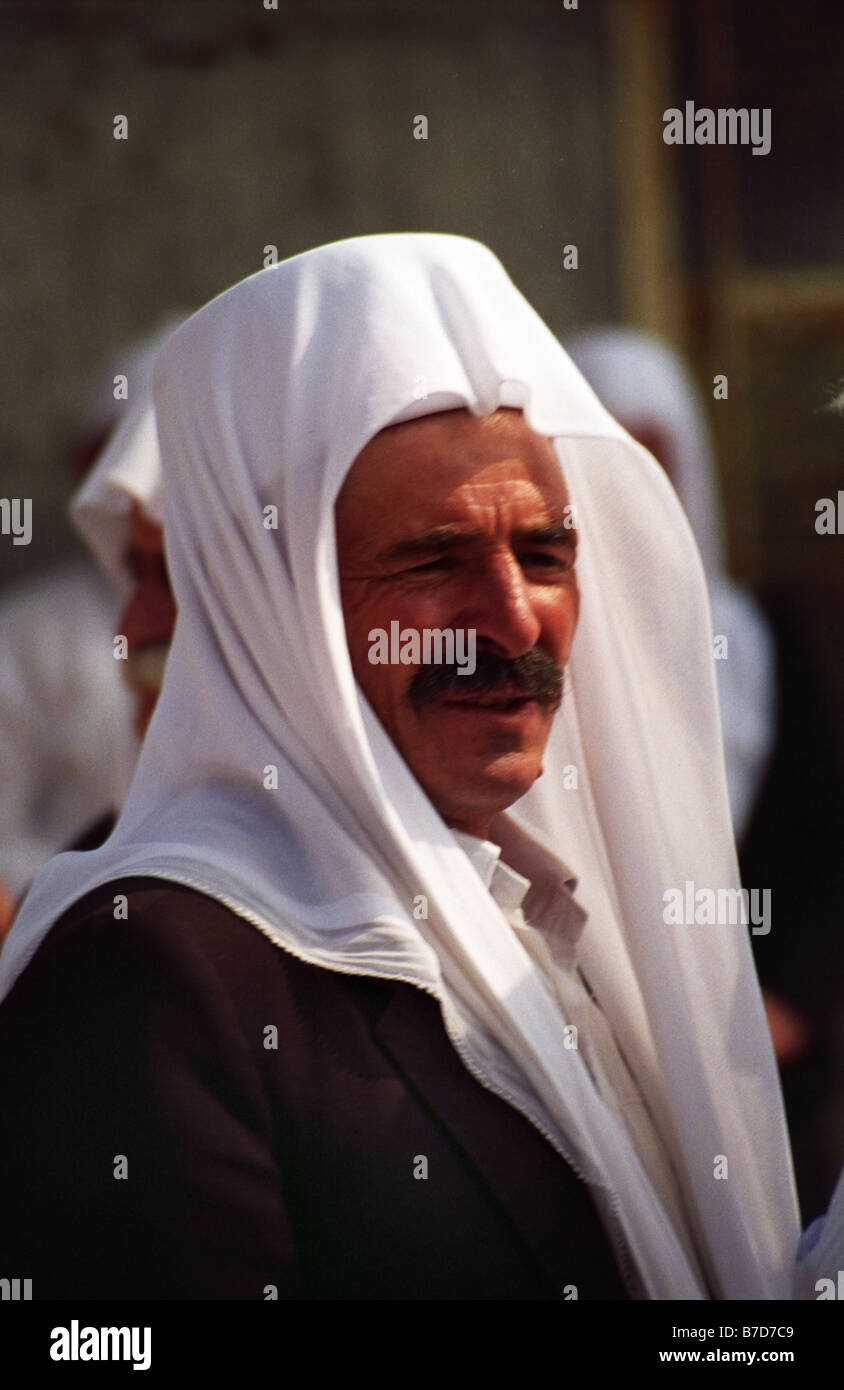Portrait of a Druze man. Stock Photo