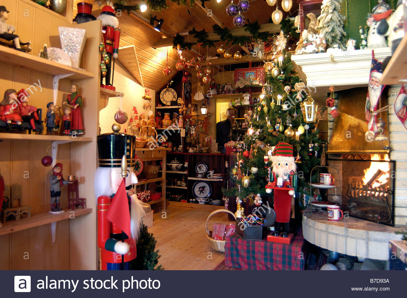 Akureyri, The Christmas House Interior Stock Photo 21805486 Alamy