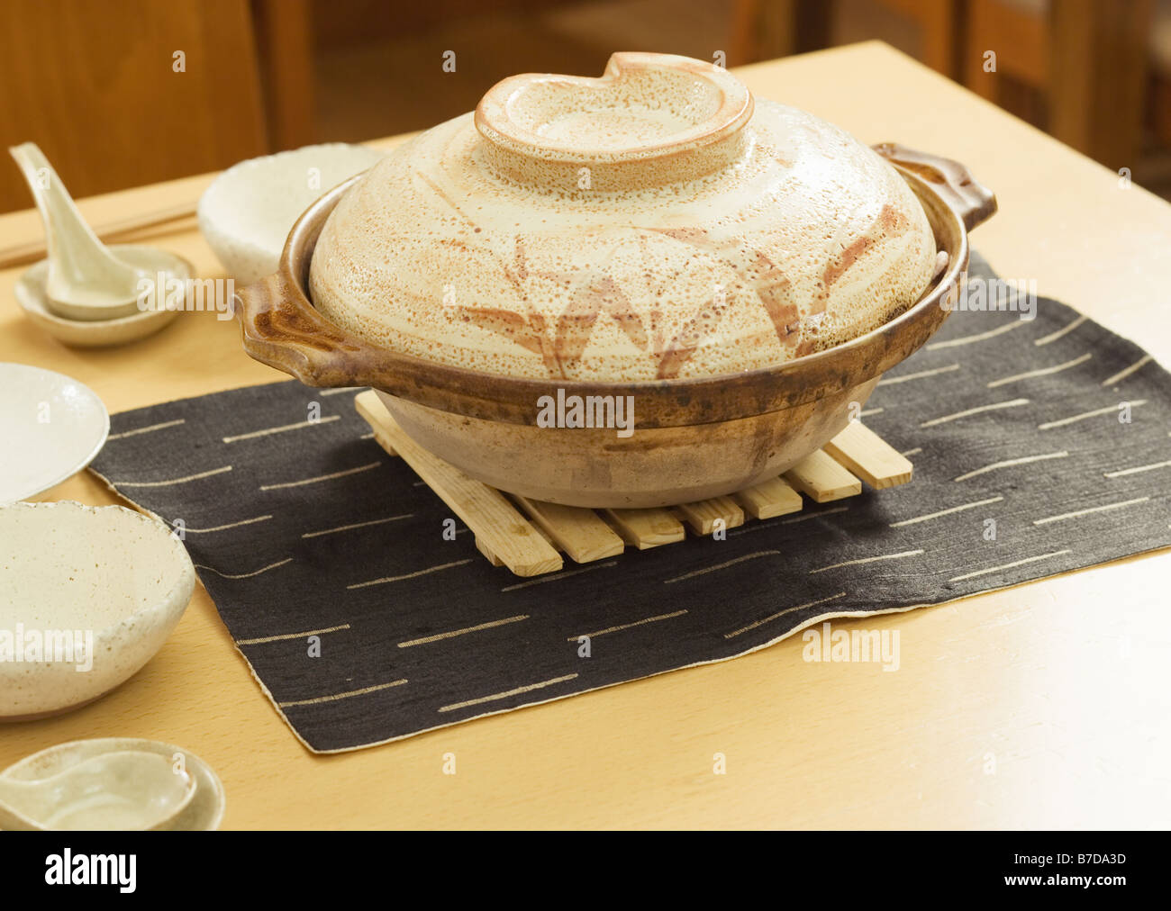 Japanese Style Chowder Stock Photo Alamy