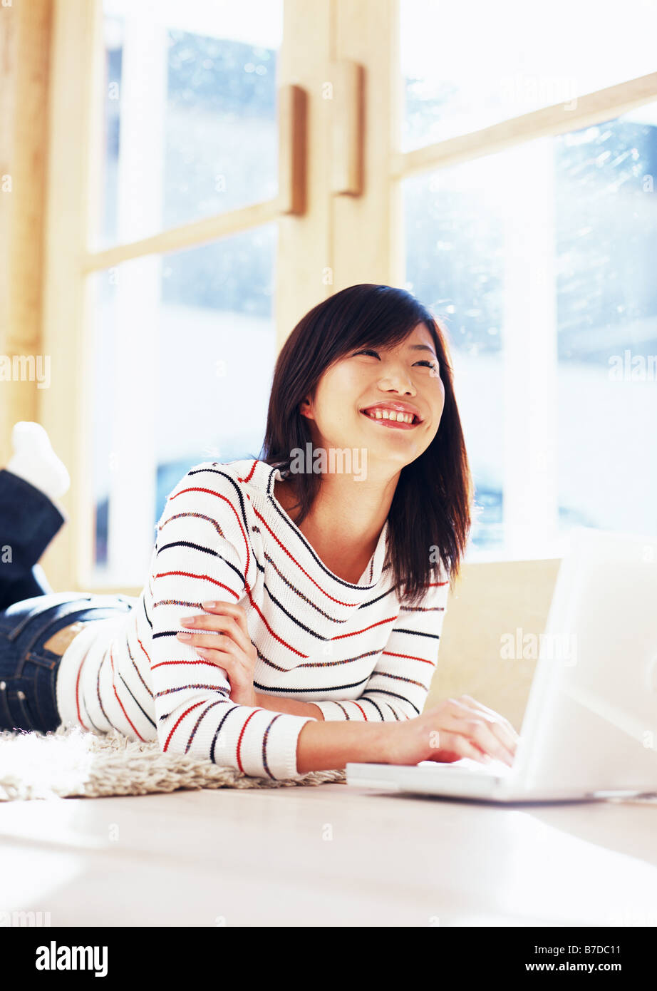 Women straight jeans design hi-res stock photography and images - Alamy