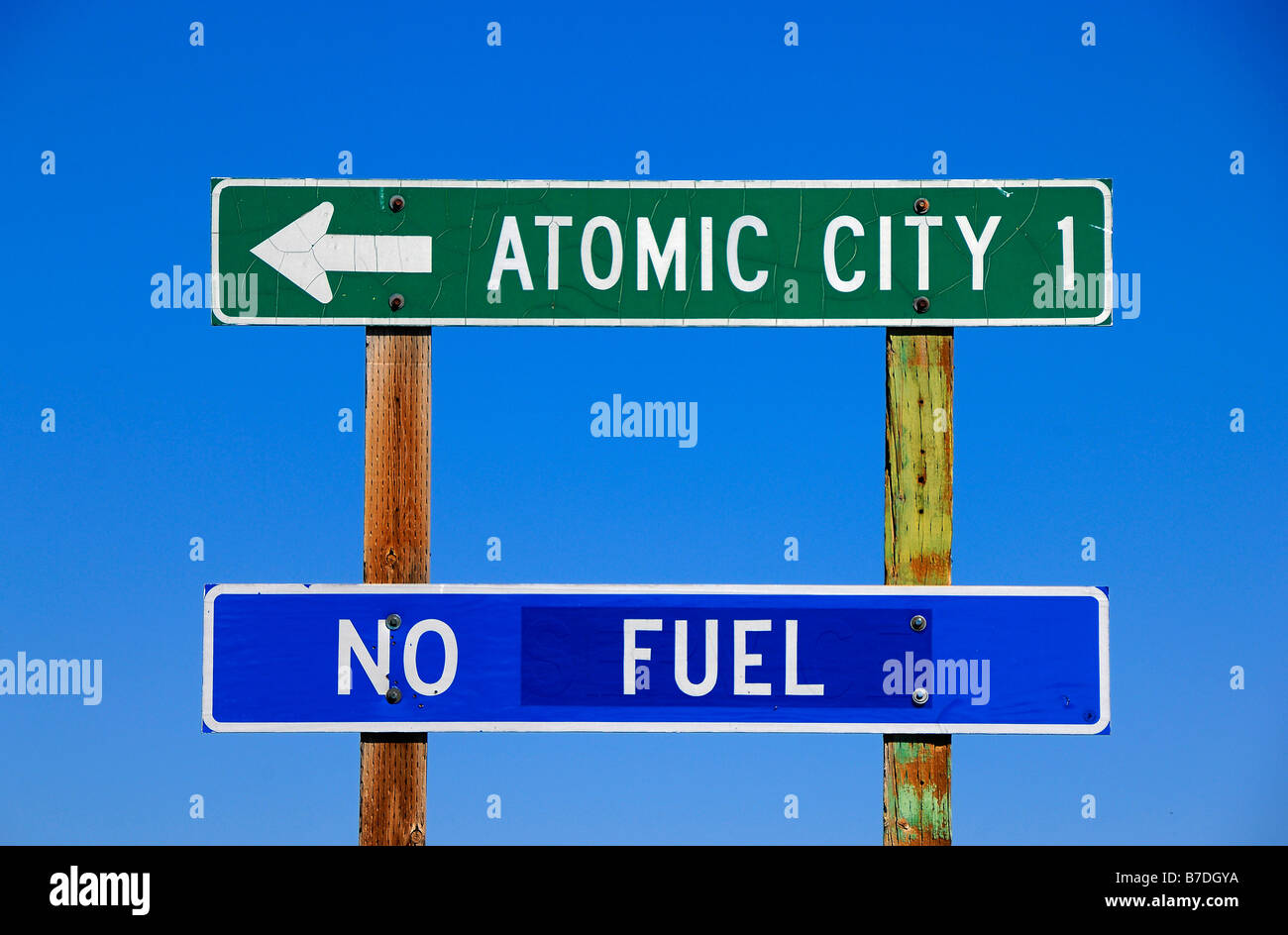Humorous road sign in usa hi-res stock photography and images - Alamy