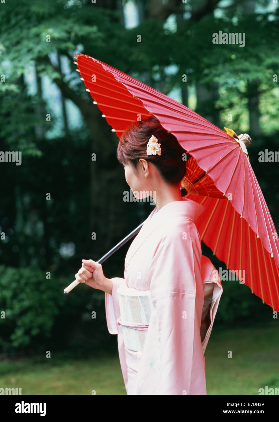 Japanese Kimono Back High Resolution Stock Photography and Images Alamy