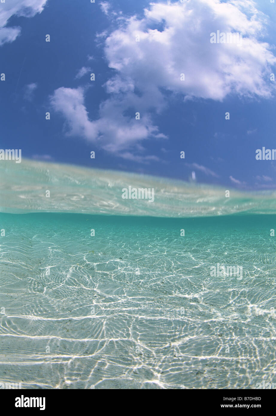 View from surface of sea Stock Photo - Alamy