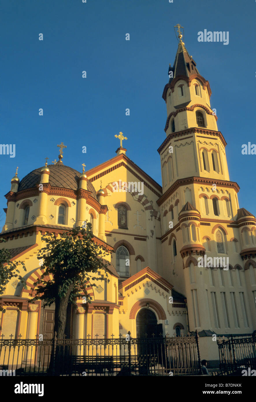 St Nicholas Orthodox Church in Vilnius Lithuania Stock Photo