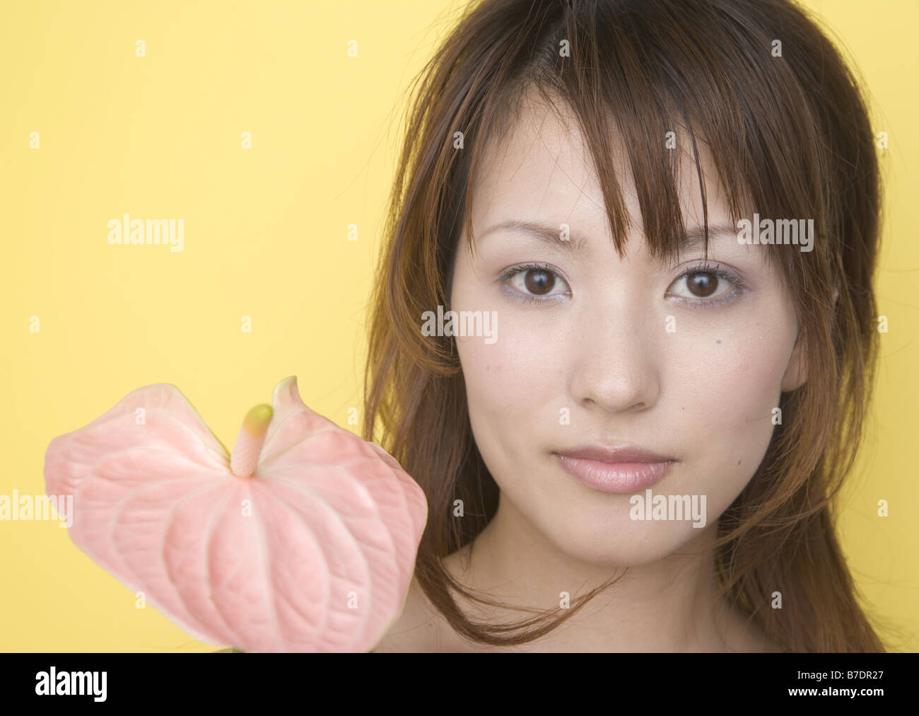 woman-and-leaf-stock-photo-alamy