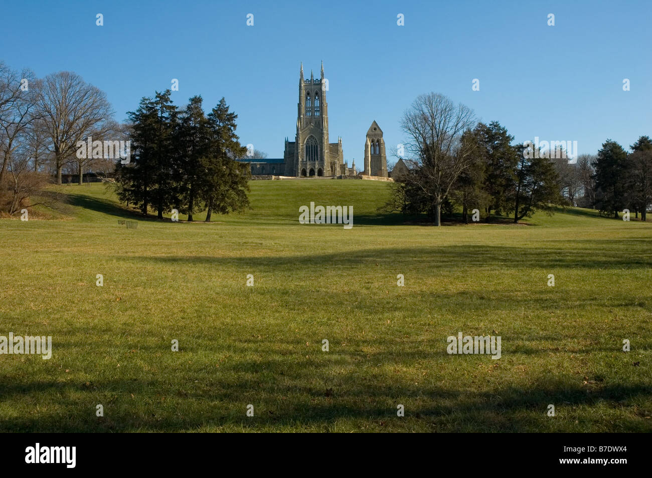 Bryn Athyn Cathedral, Montgomery County Pennsylvania Stock Photo