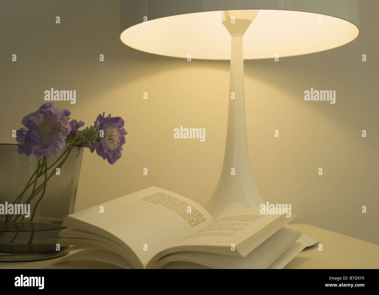 Desk lamp Stock Photo