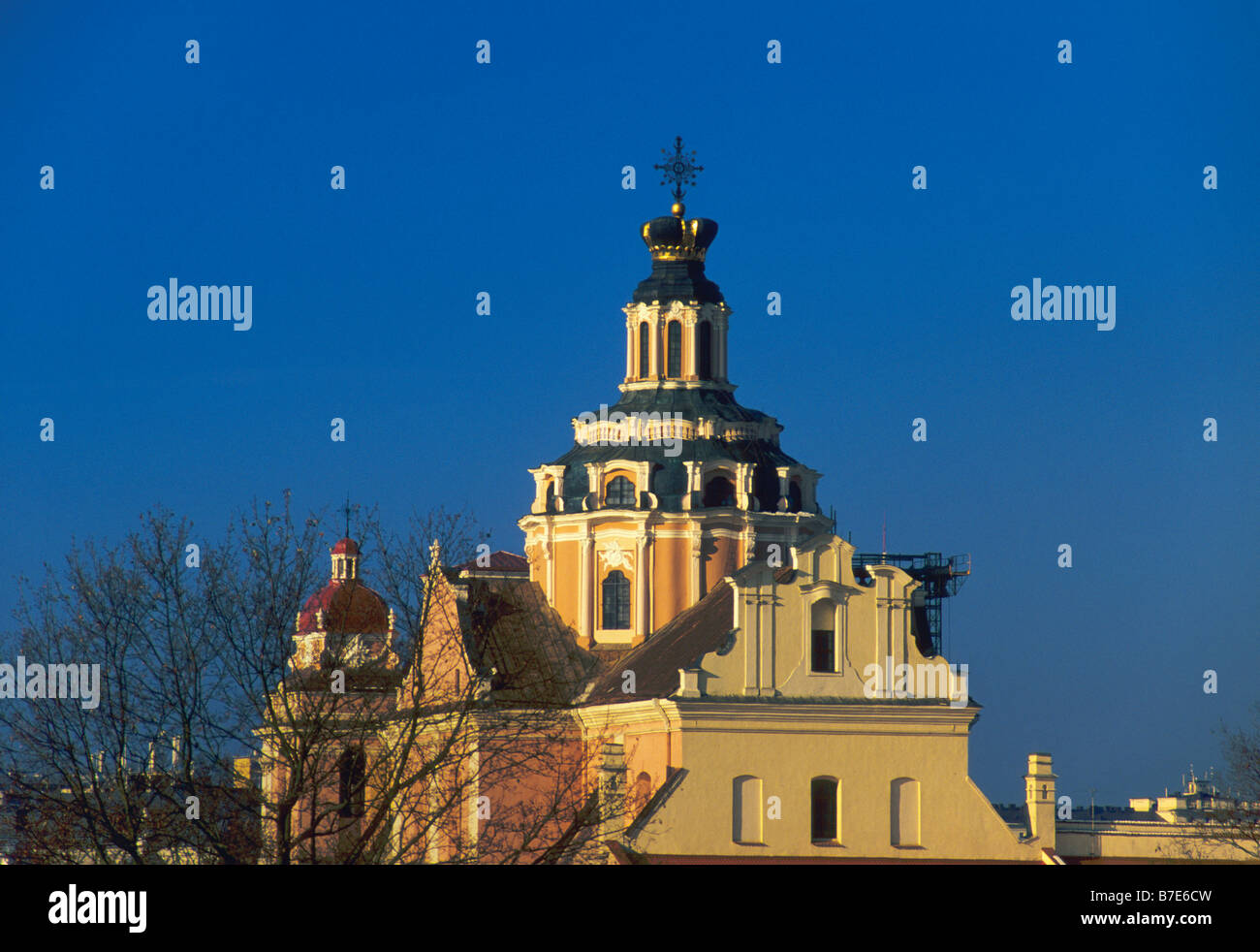 St Casimir Church in Vilnius Lithuania Stock Photo Alamy