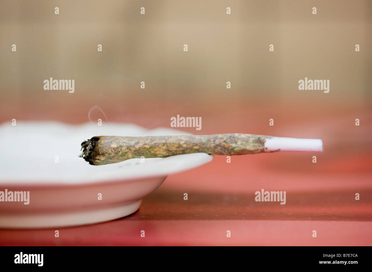 Marijuana cigarette Stock Photo