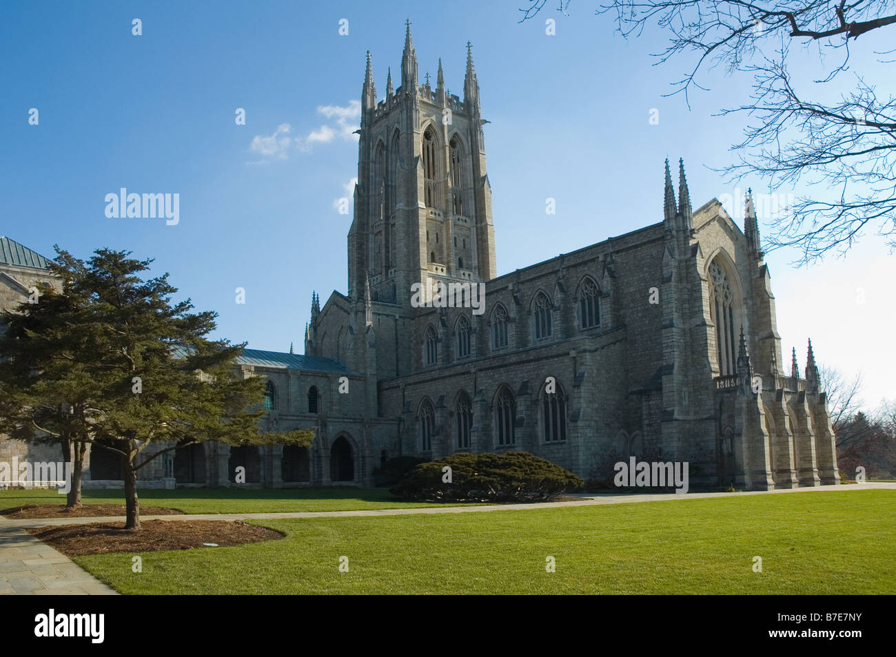 Bryn Athyn Cathedral, Montgomery County Pennsylvania Stock Photo Alamy