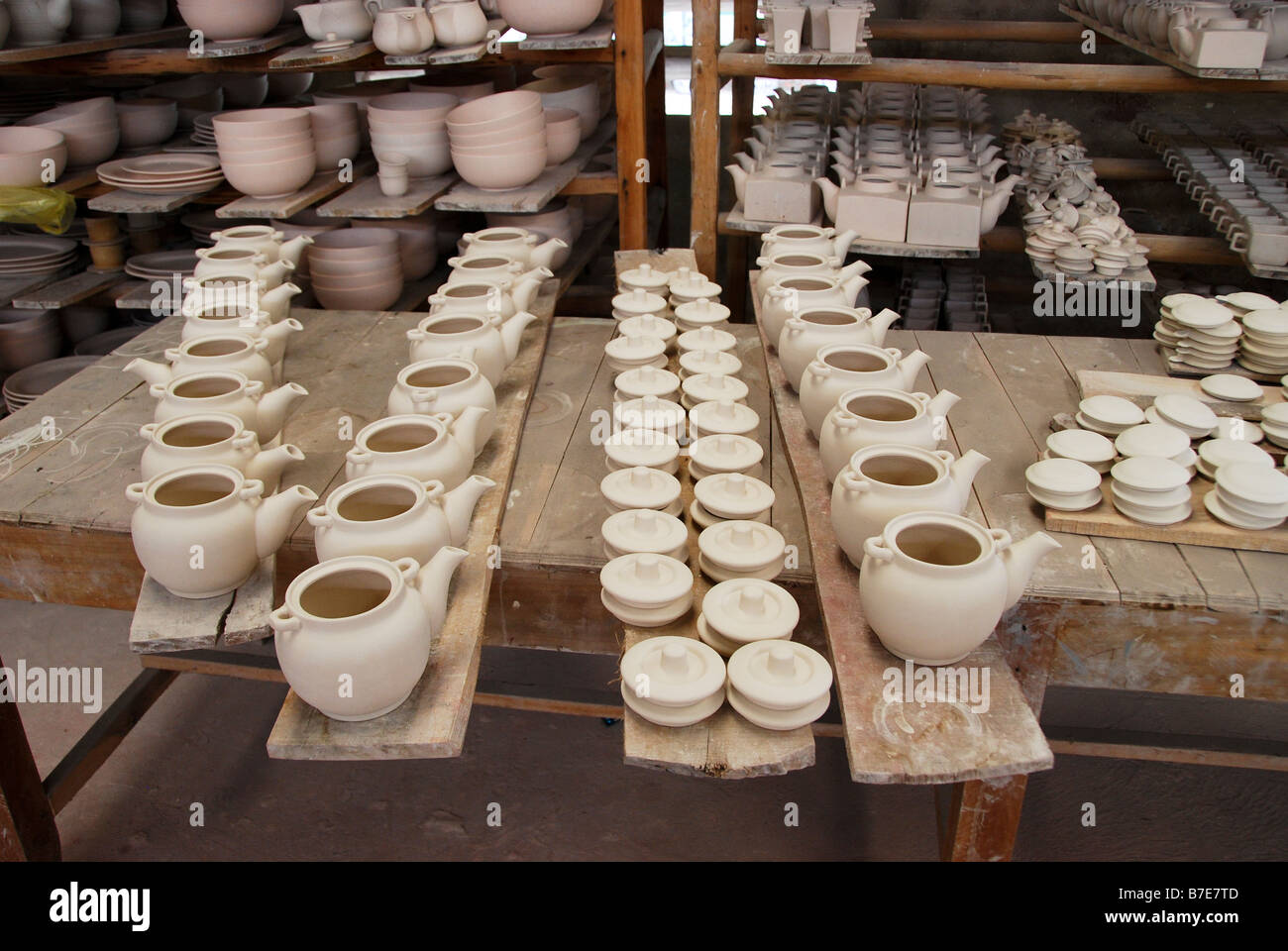 Vietnam industry pottery kiln Stock Photo Alamy