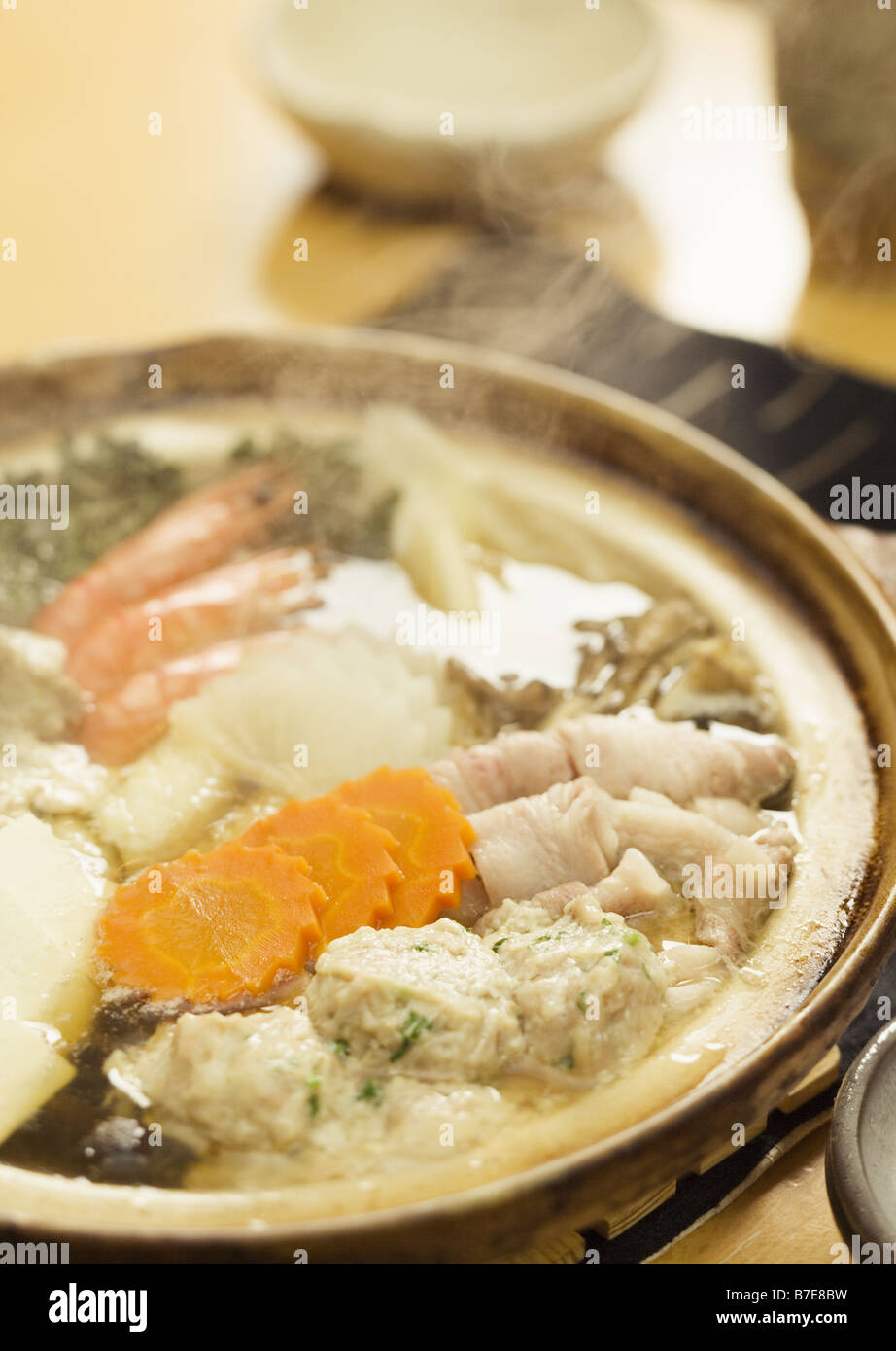 Sumo Wrestler's Stew Stock Photo