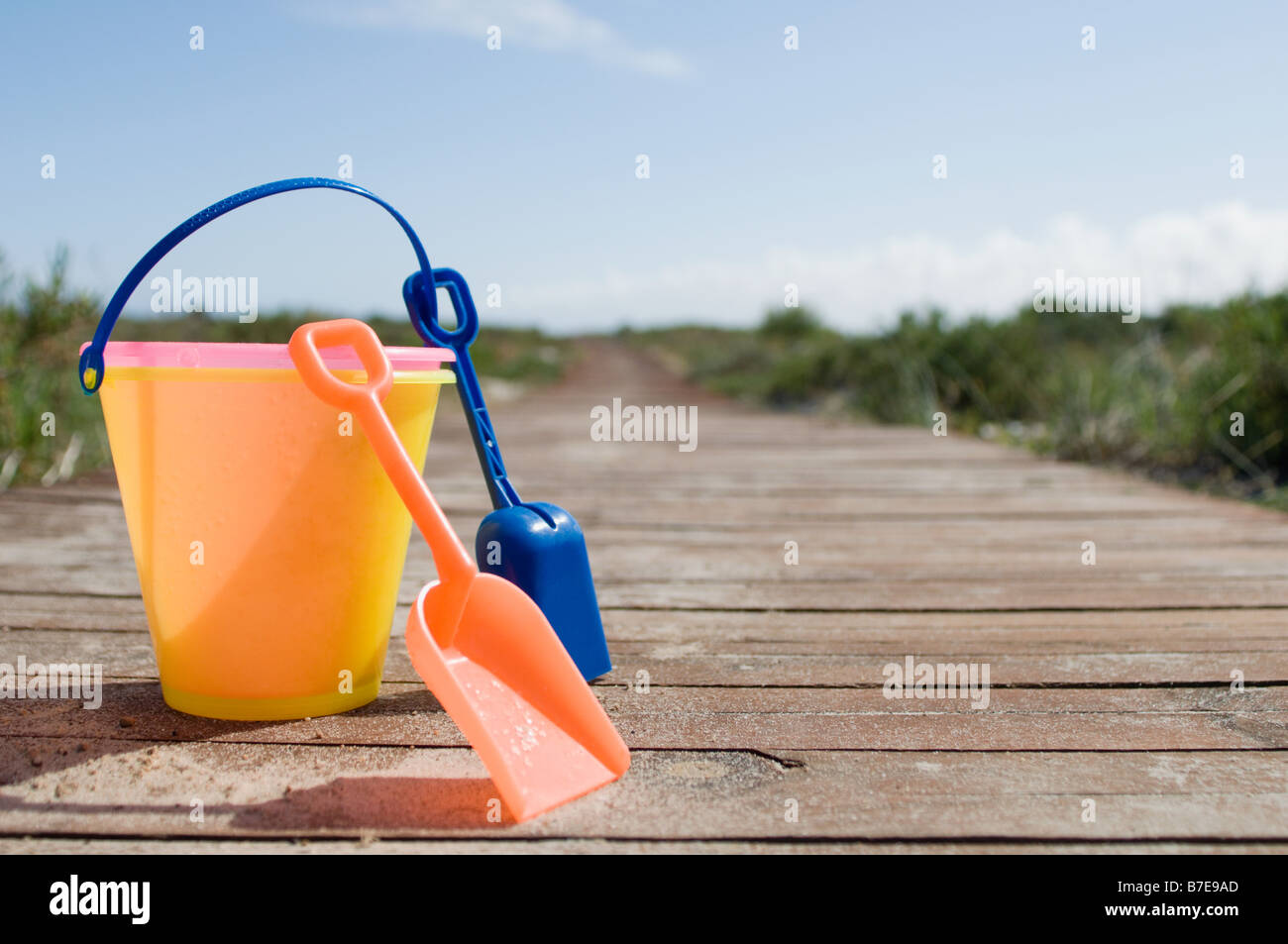 Bucket and spades Stock Photo Alamy