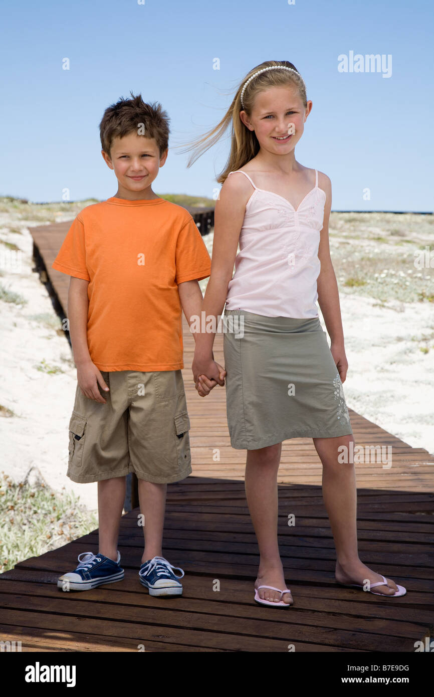 Brother And Sister Stock Photo - Alamy