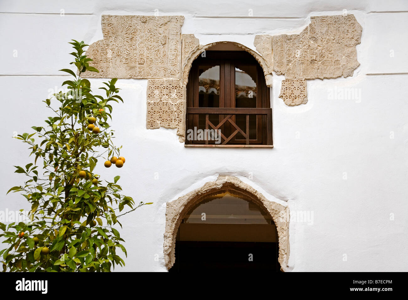 Nazari house and yard Casa Palacio del Gigante Ronda Serrania de Ronda Malaga Andalusia Spain -