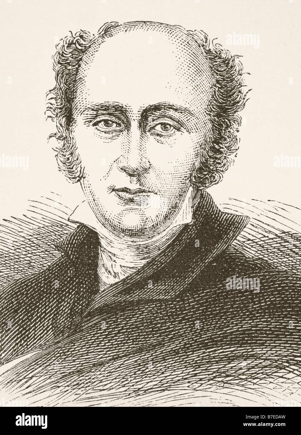 Charles Grey, 2nd Earl Grey, 1764 to 1845. British Prime Minister Stock