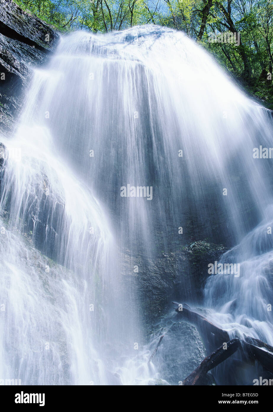Waterfall process background hi-res stock photography and images - Alamy