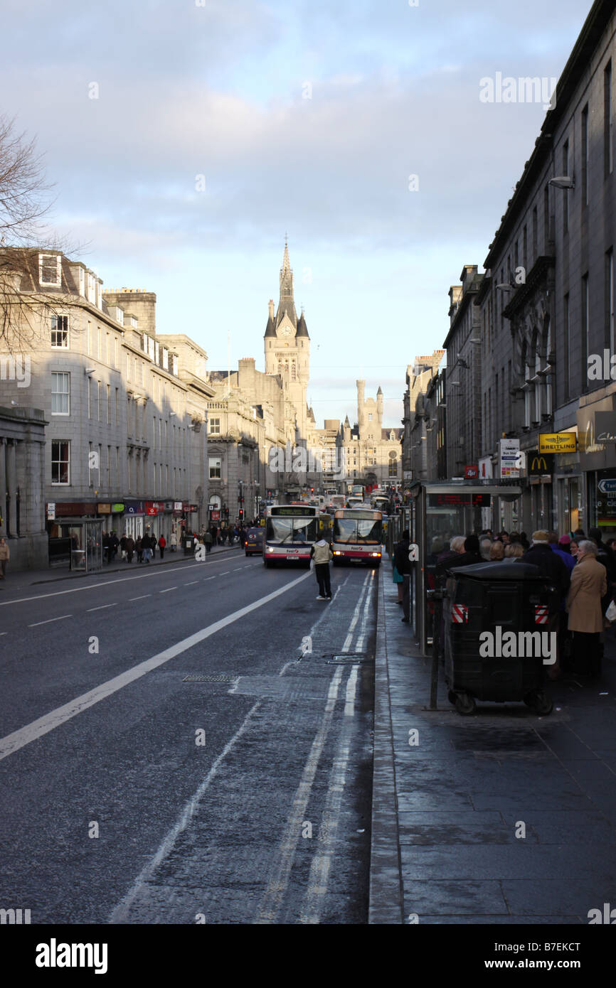 Bus stop aberdeen hires stock photography and images Alamy