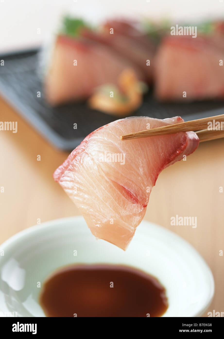 Yellowtail and slice hires stock photography and images Alamy