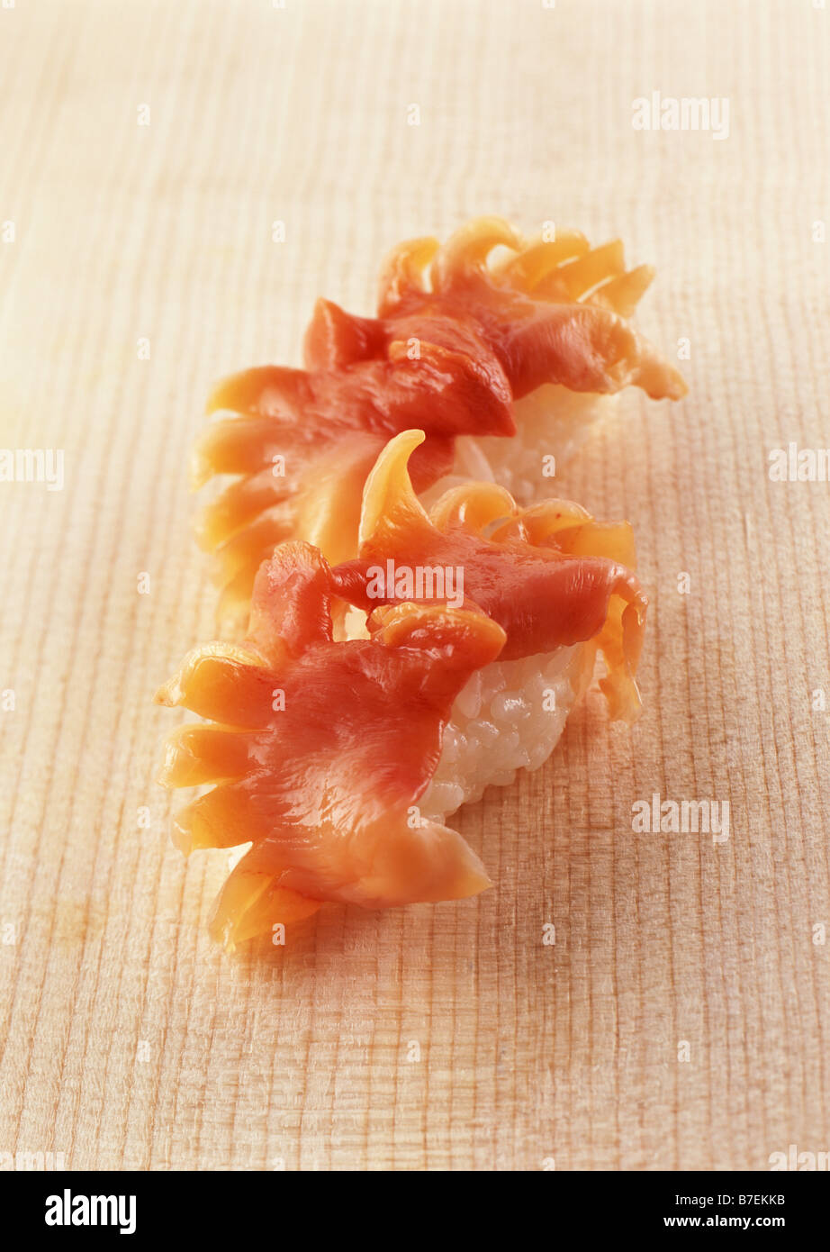 Ark shell sushi Stock Photo - Alamy