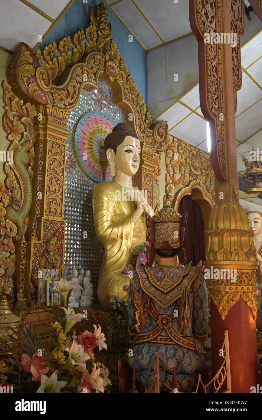 Dhammikarama Burmese Temple Stock Photo
