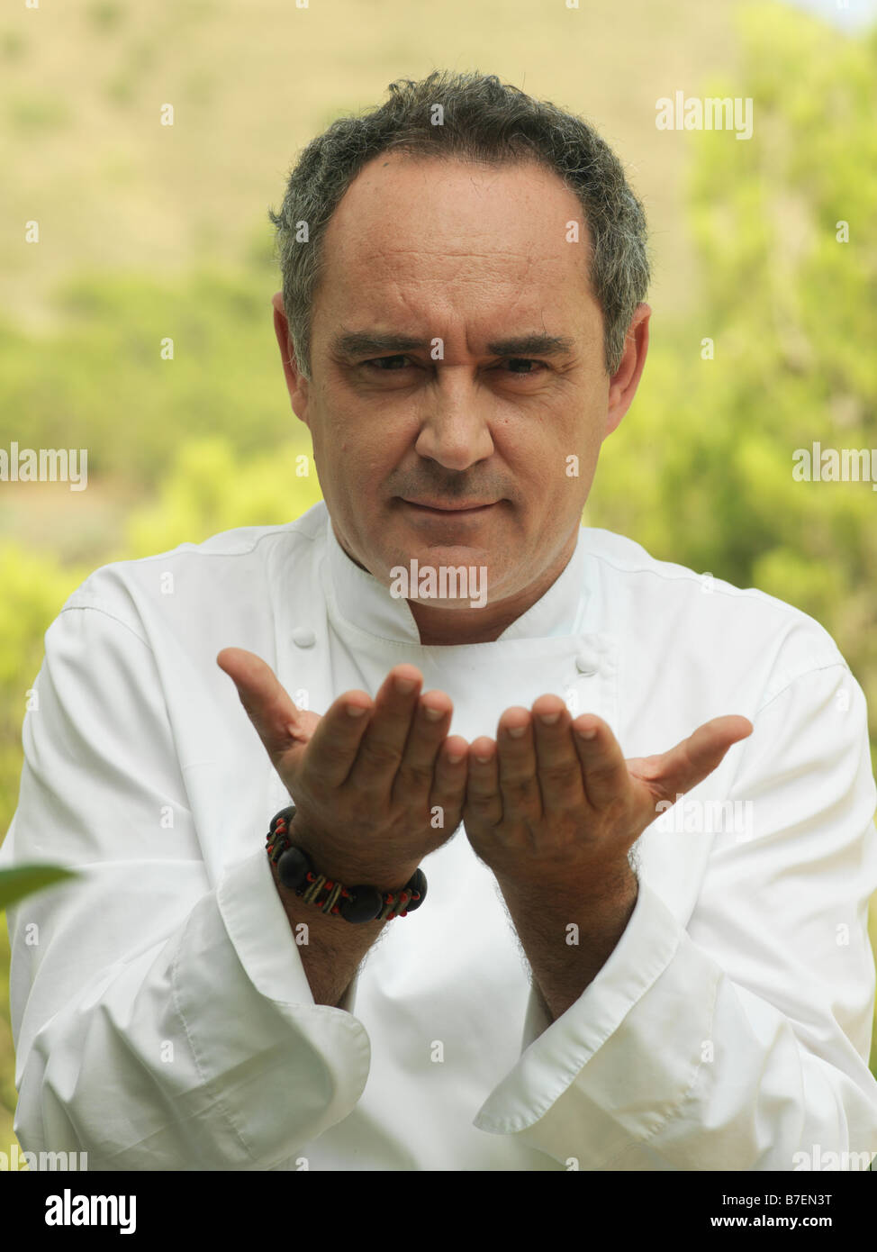 the spanish cook Ferran Adria Stock Photo