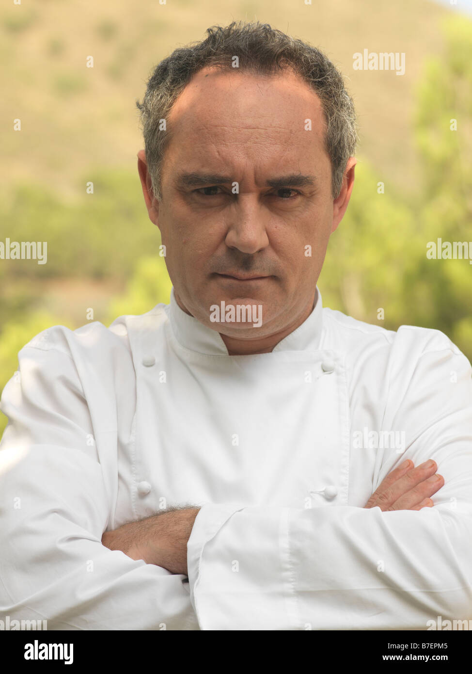 the famous spanish cook Ferran Adria Stock Photo
