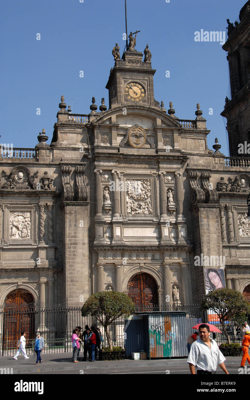 Metropolitan Cathedral, Mexico city, Mexico Stock Photo