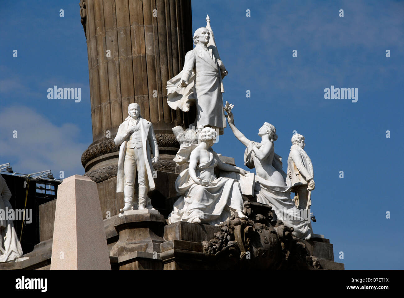 The Angel of Independence, Mexico city Stock Photo