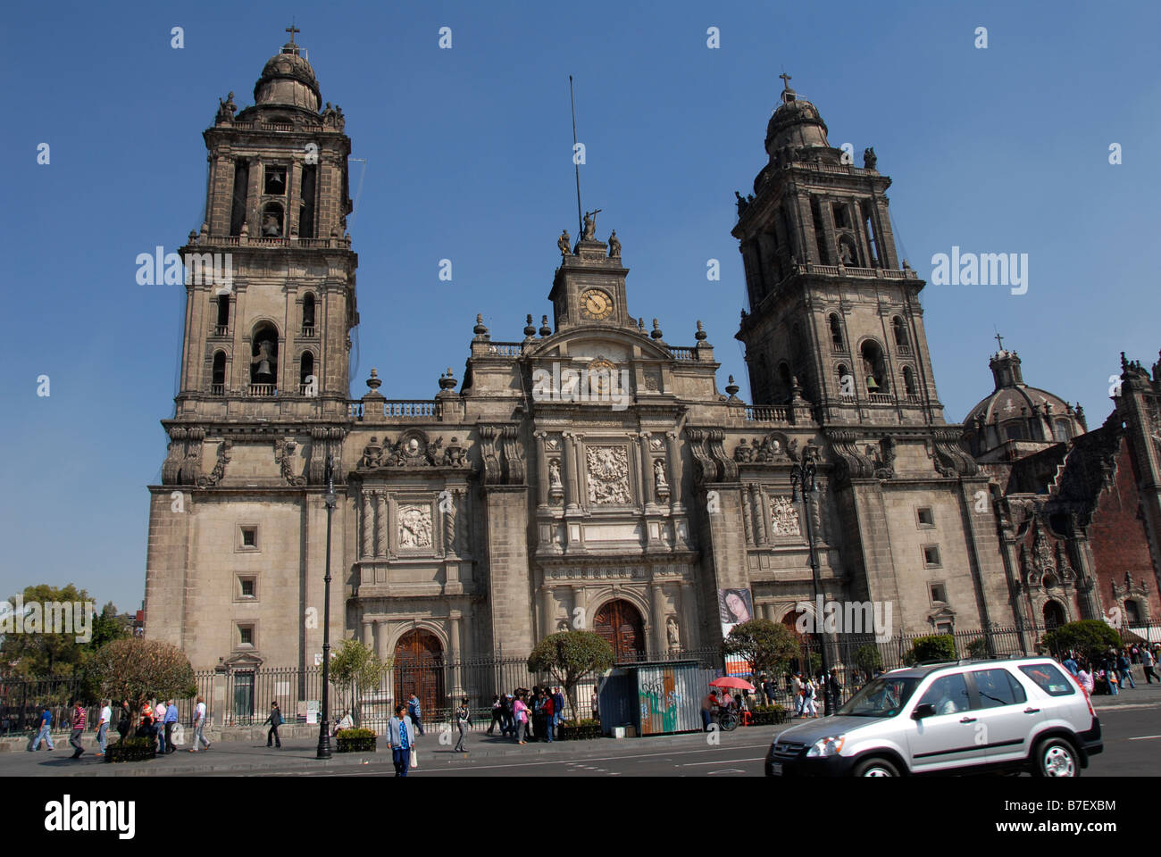Metropolitan Cathedral, Mexico city, Mexico Stock Photo