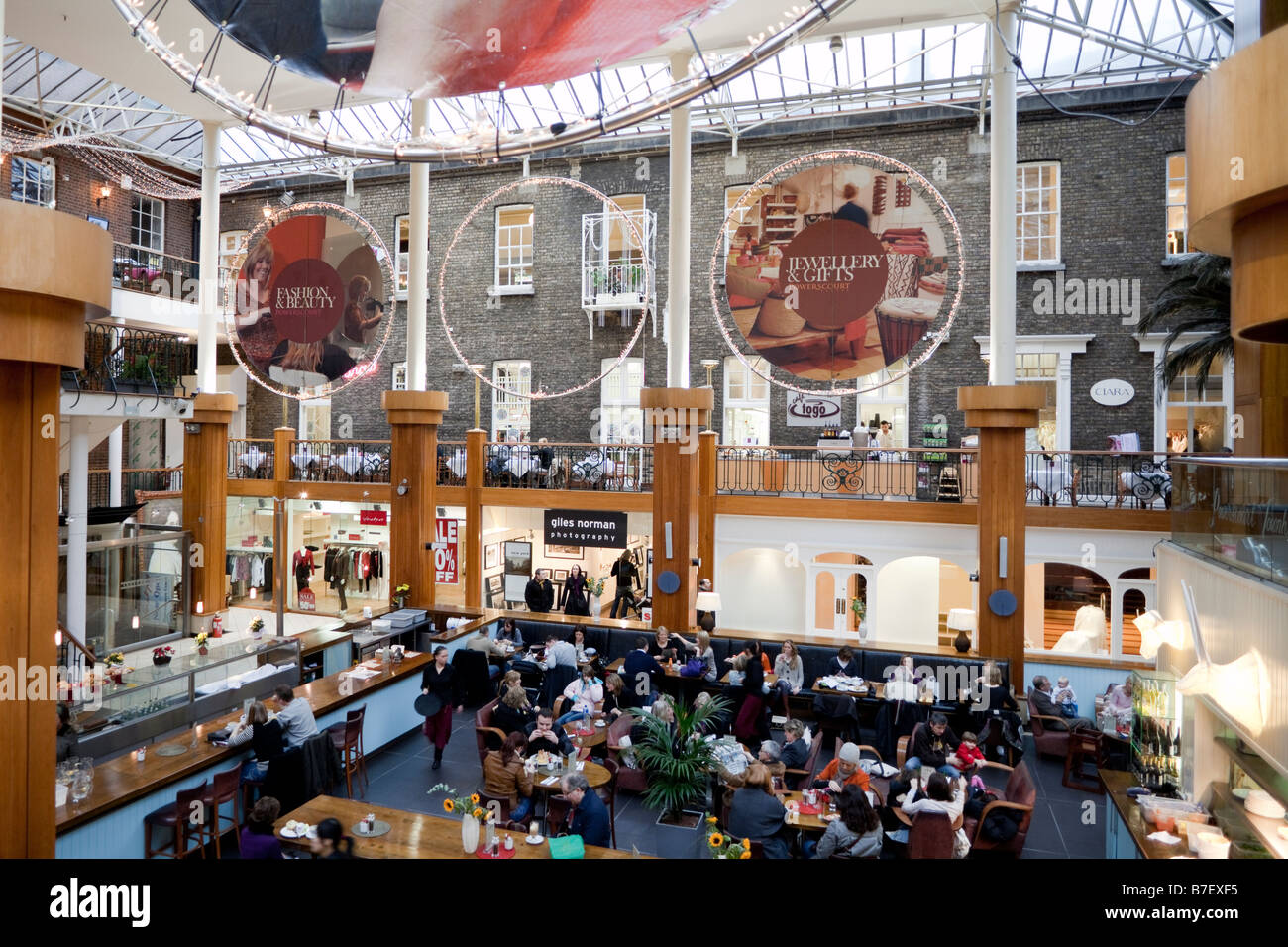 Powerscourt Shopping Center, Dublin, Ireland Stock Photo Alamy