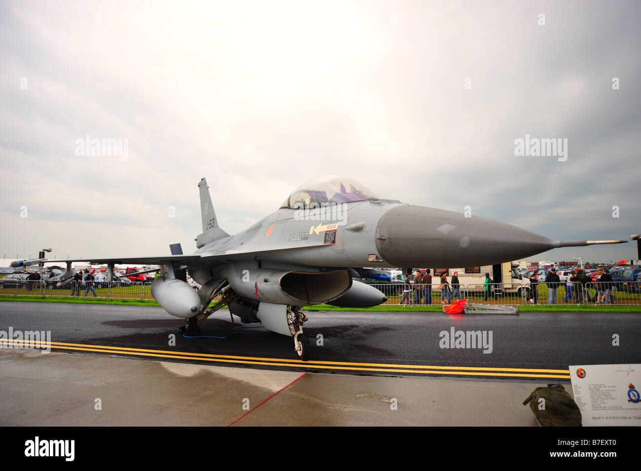 F16 Jet Fighter Stock Photo