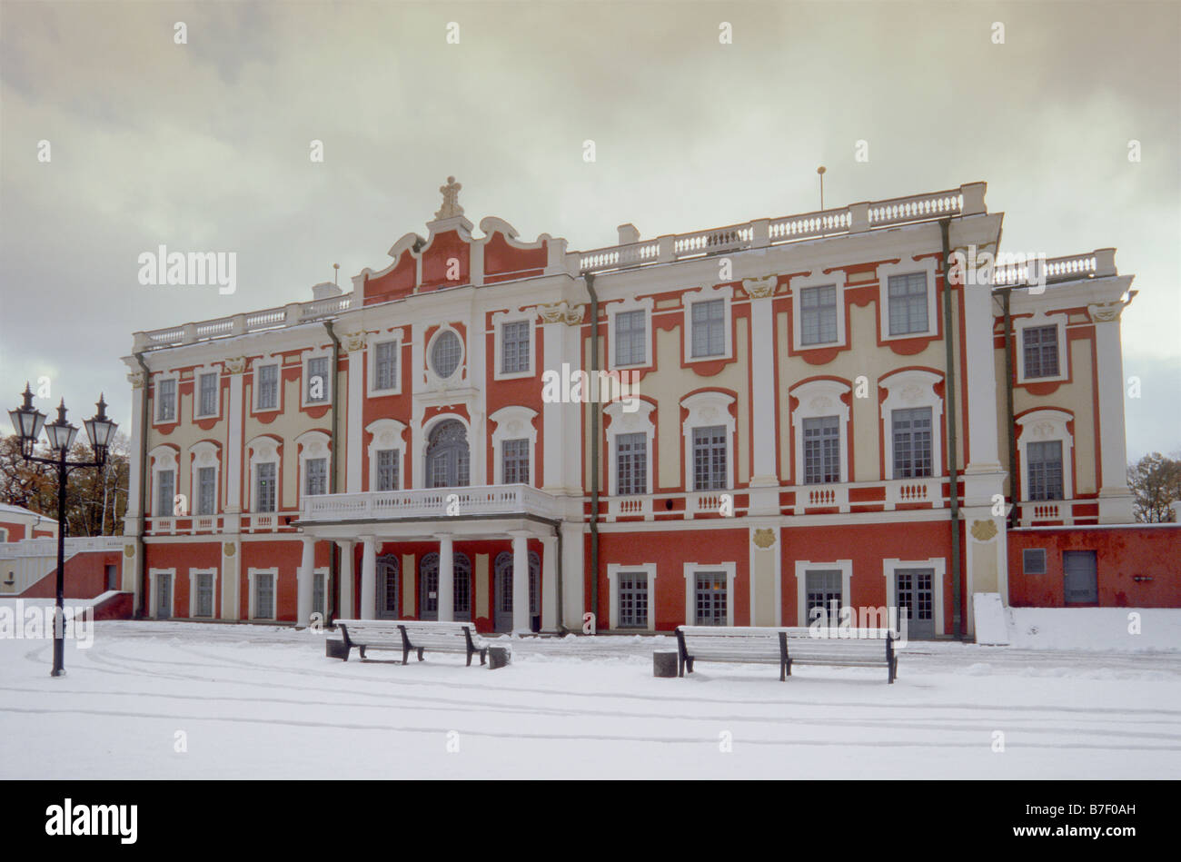 Kadriorg Palace in Tallin Estonia Stock Photo