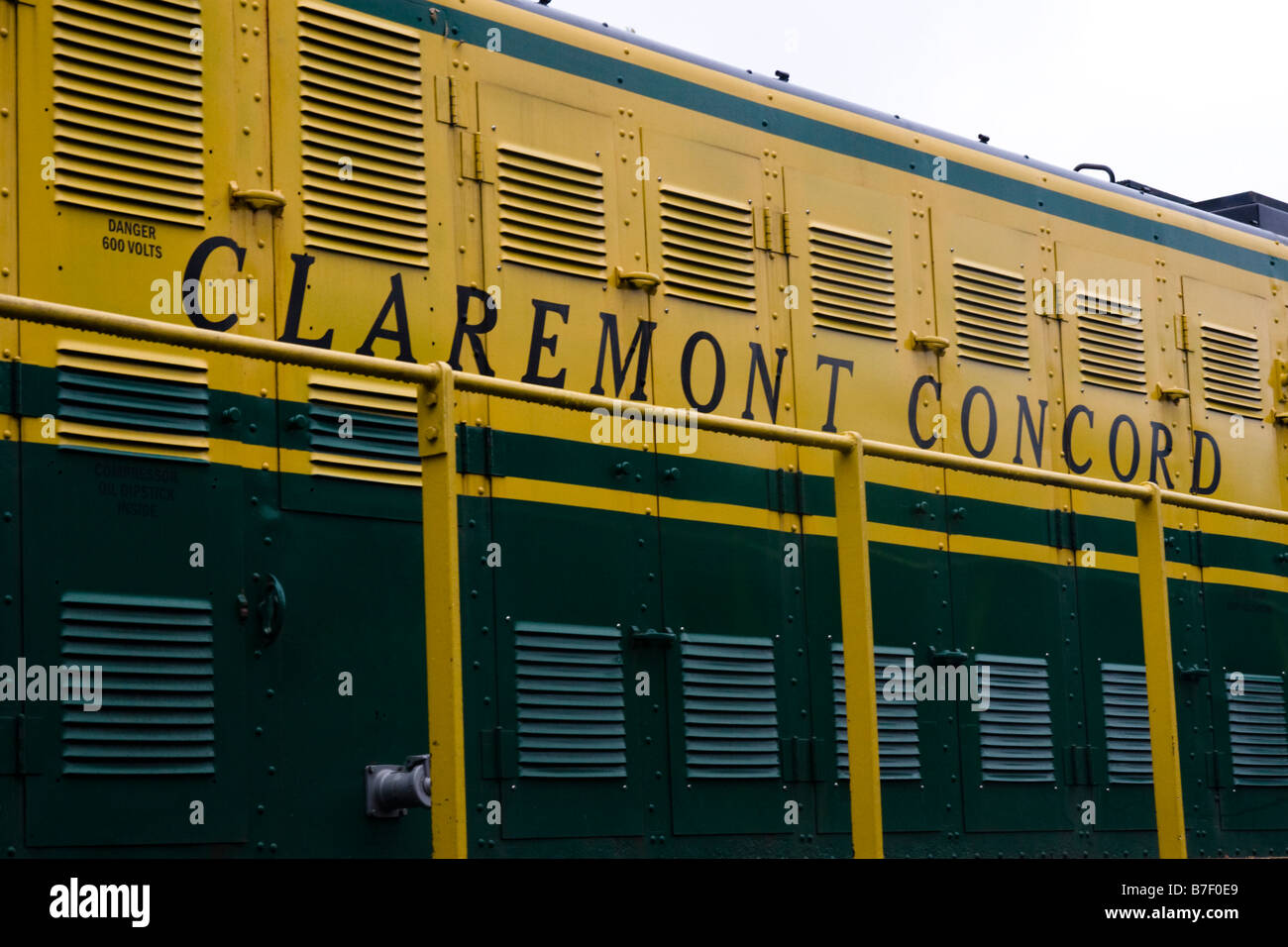 Company Logo on Claremont and Concord Switcher West Lebanon NH New Hampshire United