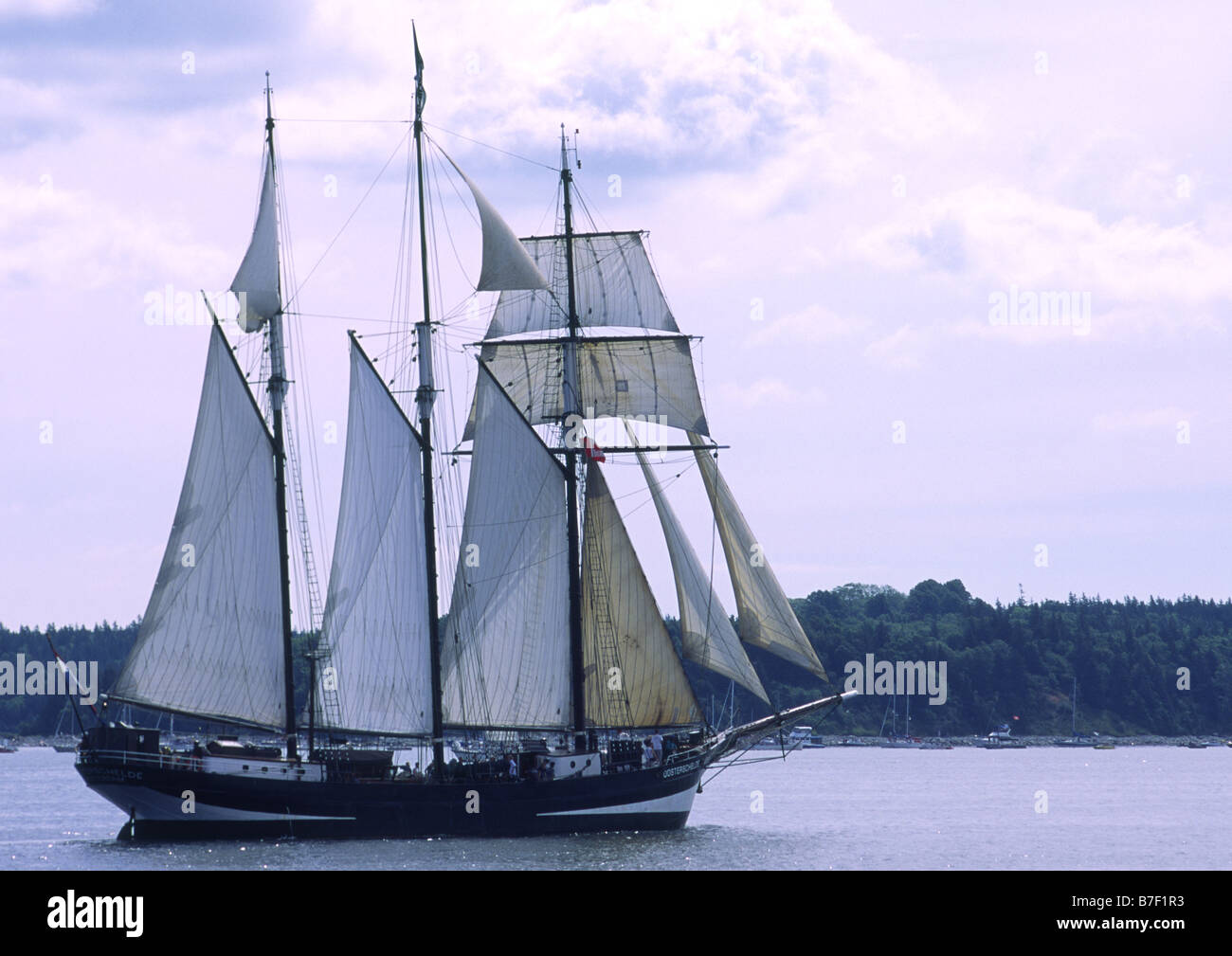tall ship oosterschelde Stock Photo - Alamy
