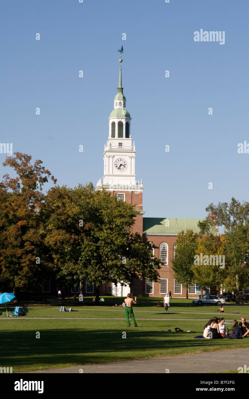 College Green at Dartmouth College Hanover NH New Hampshire New England