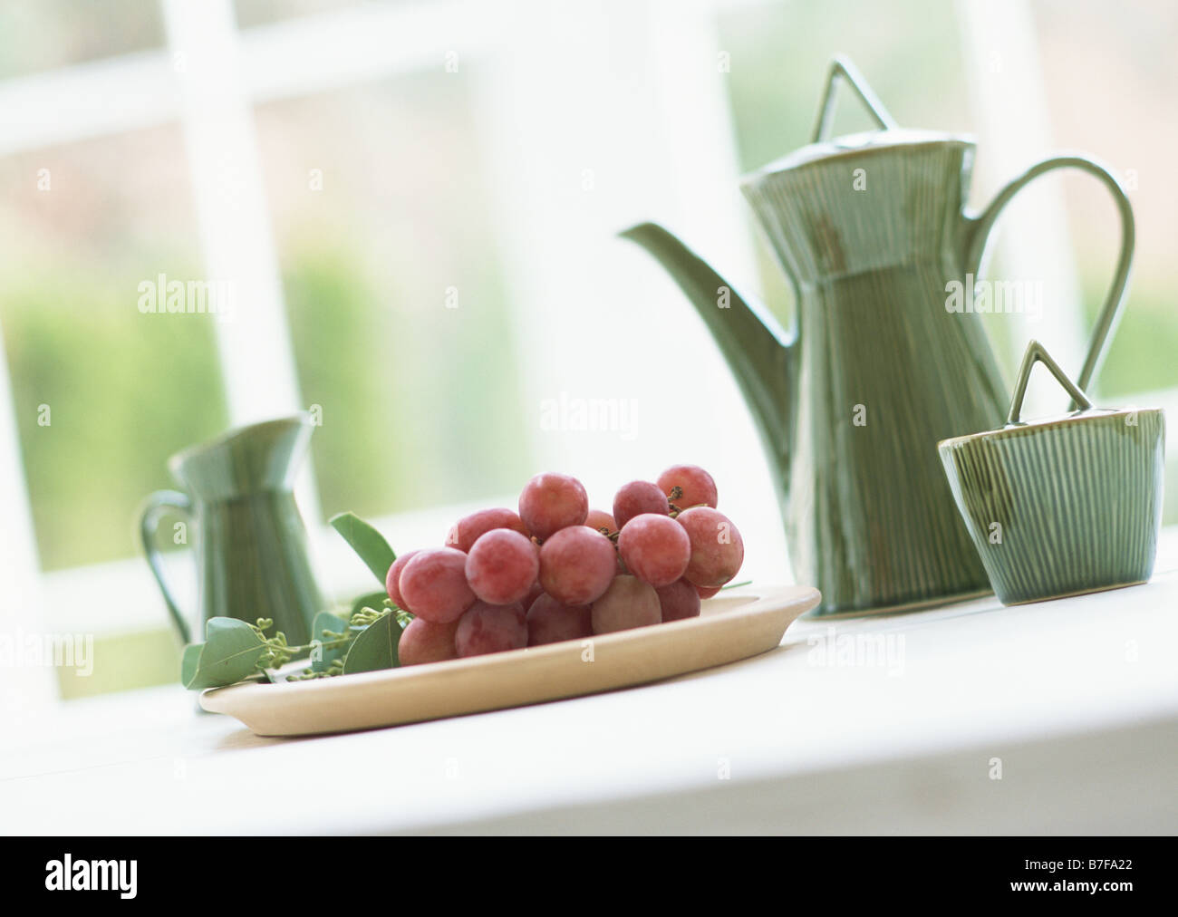 Image of tea time table Stock Photo - Alamy
