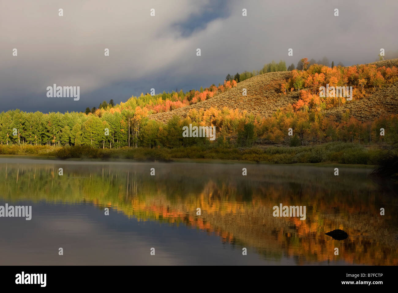 Reflected hillside hi-res stock photography and images - Alamy