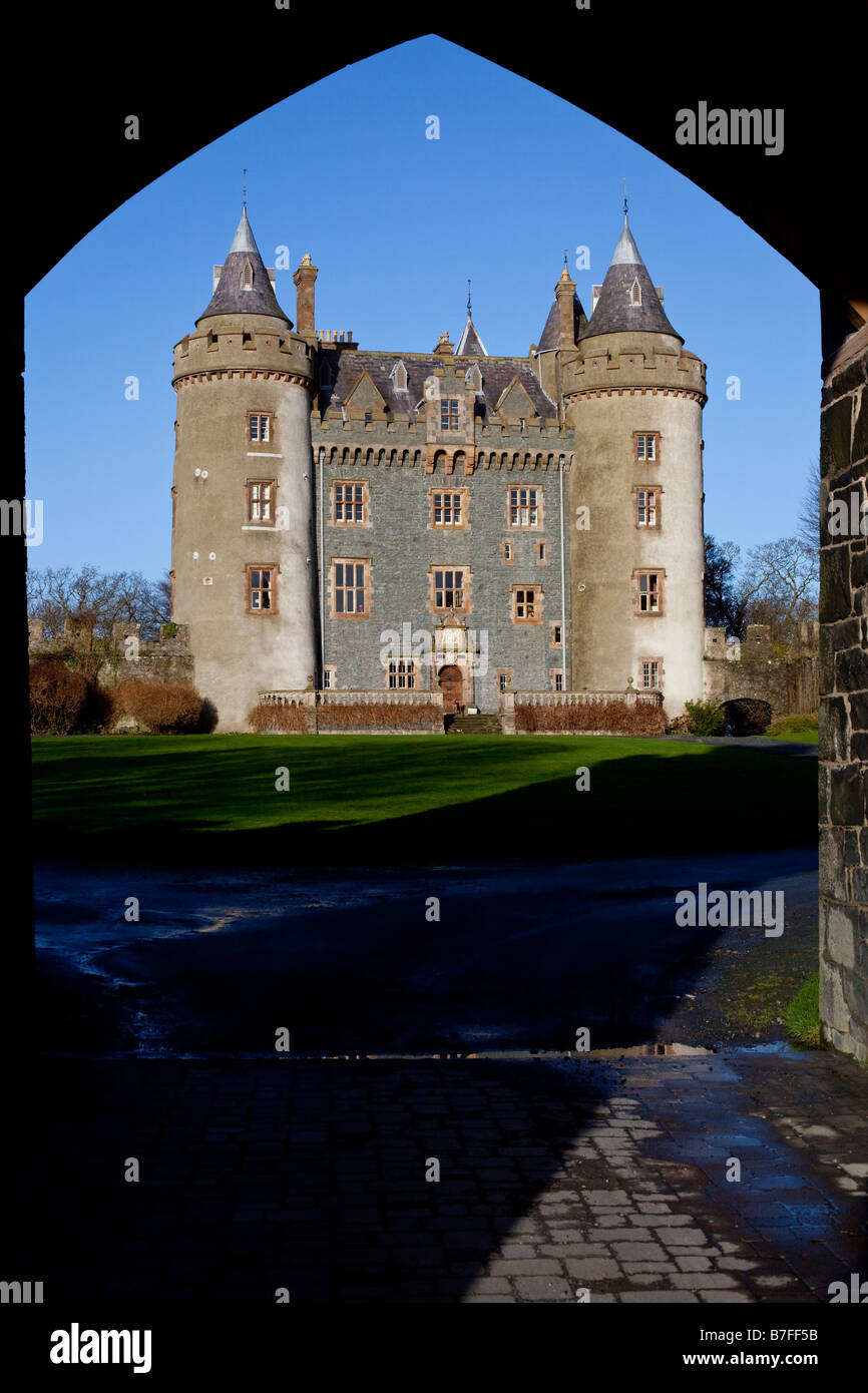 Killyleagh castle, Killyleagh, Co. Down, Northern Ireland, UK, Europe Stock Photo