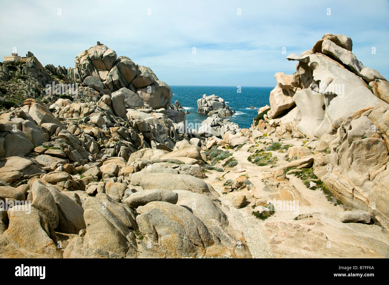 rock formation Sardinia Stock Photo