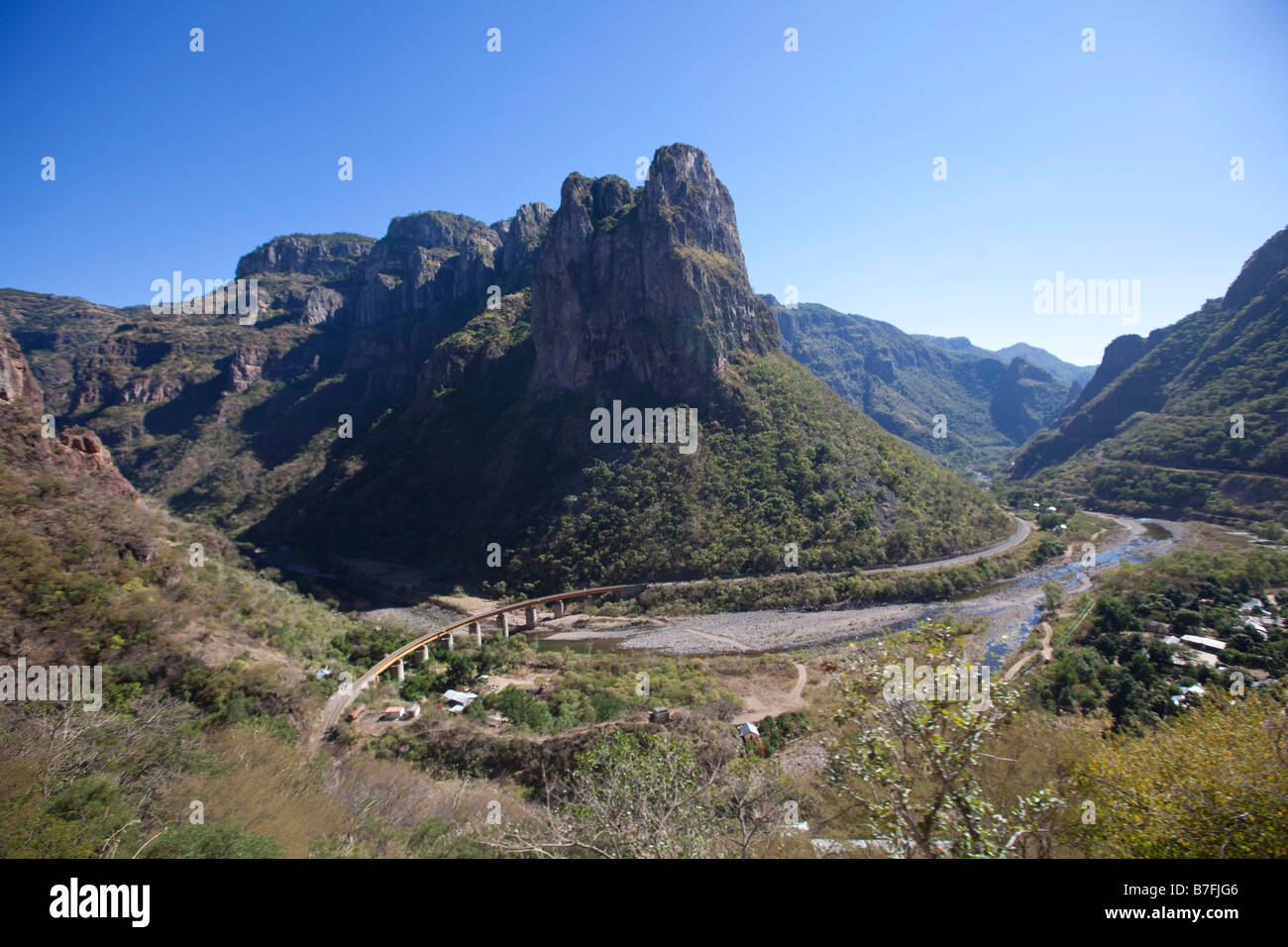 Copper Canyon train trip Chihuahua Mexico Stock Photo Alamy