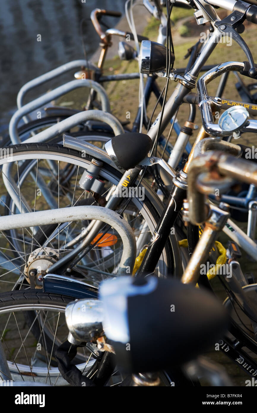 city bikes of amsterdam Stock Photo Alamy