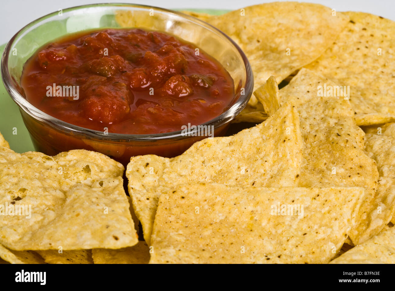 Chips and Salsa Stock Photo Alamy