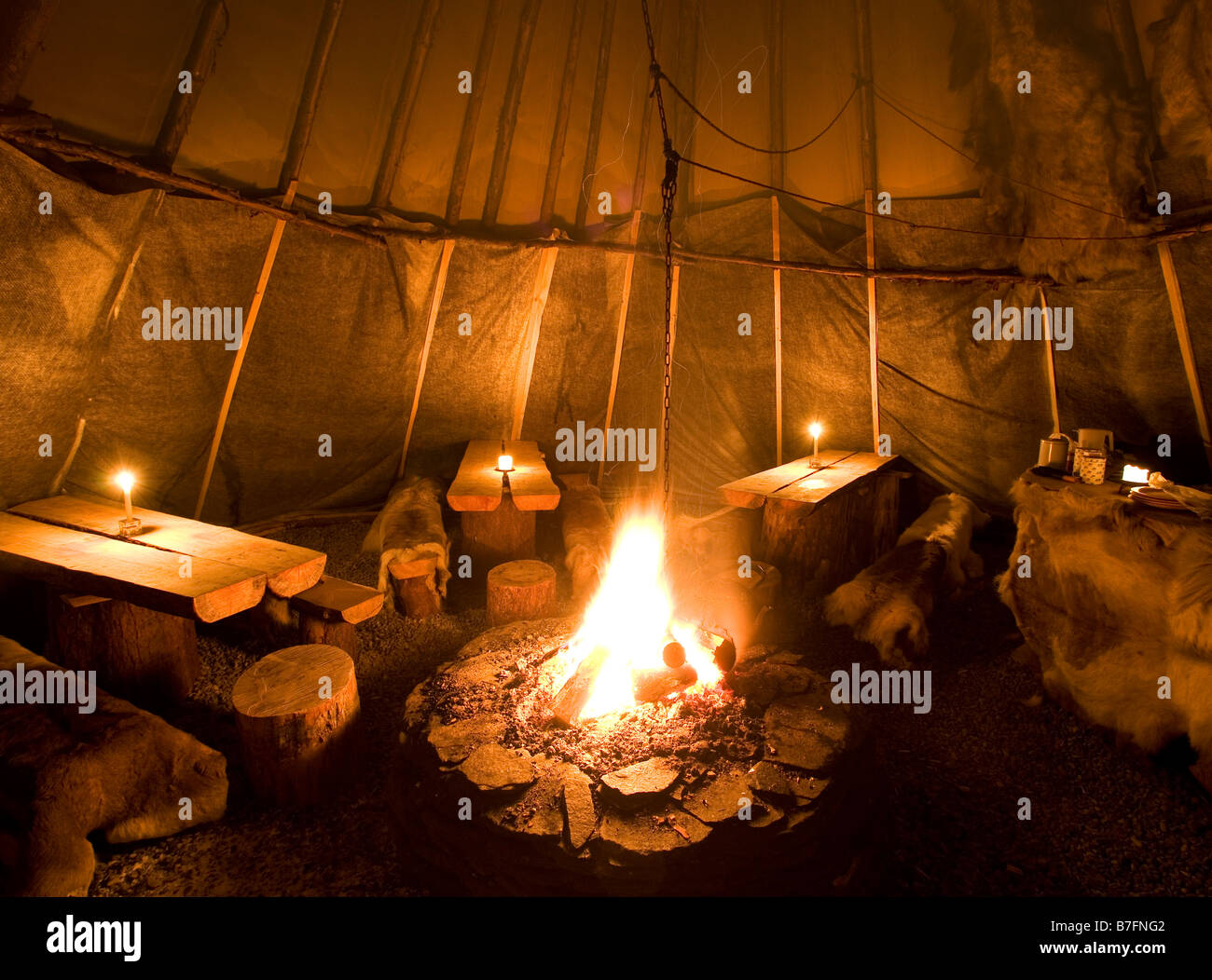 Sami tent norway hi-res stock photography and images - Alamy