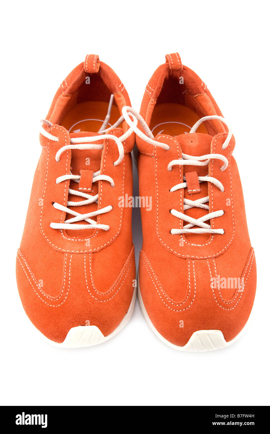 object on white sport clothes shoes Stock Photo